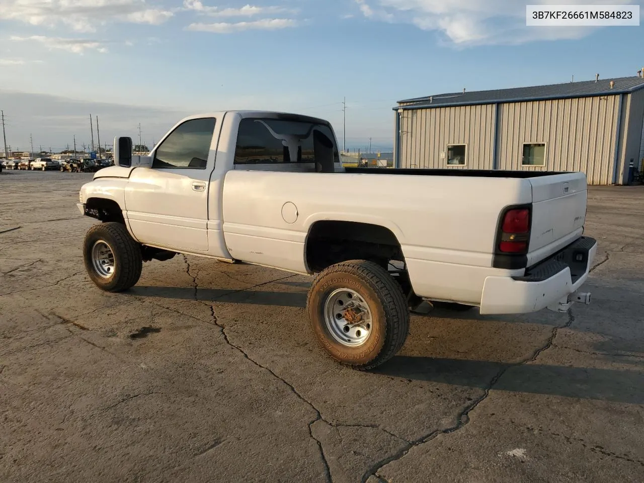 2001 Dodge Ram 2500 VIN: 3B7KF26661M584823 Lot: 80138064