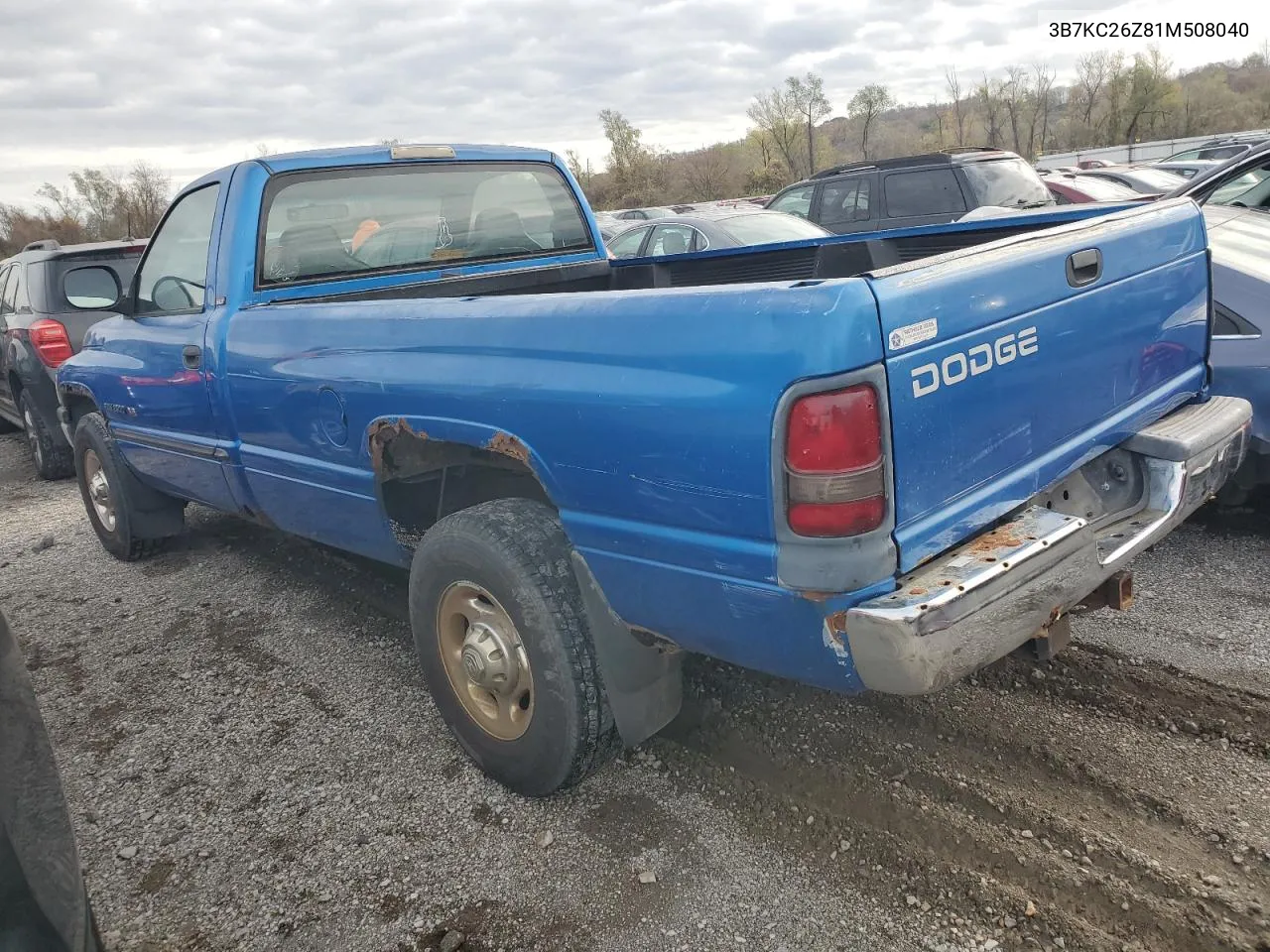 2001 Dodge Ram 2500 VIN: 3B7KC26Z81M508040 Lot: 80228204