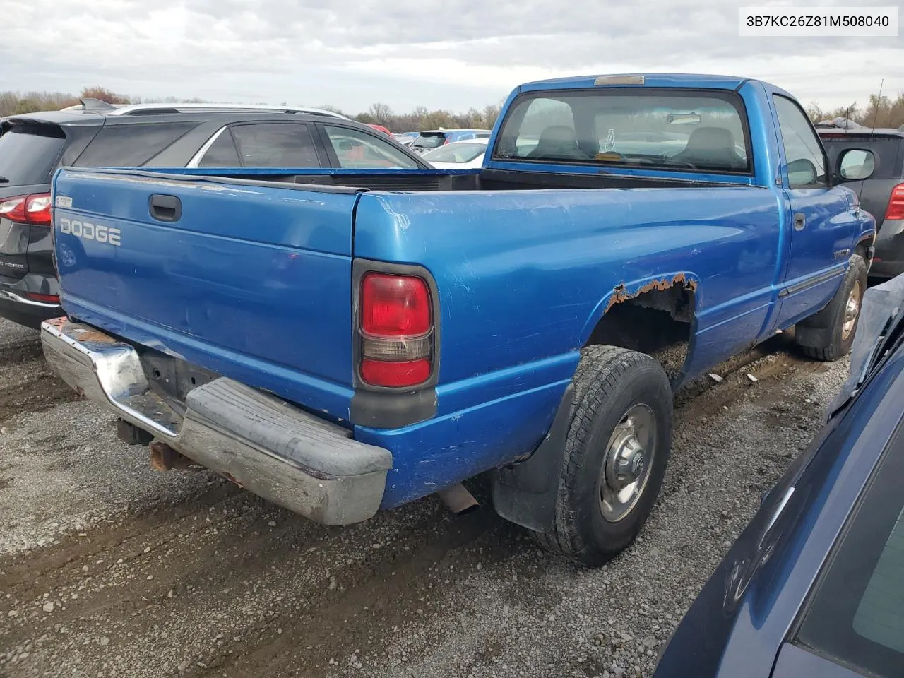 2001 Dodge Ram 2500 VIN: 3B7KC26Z81M508040 Lot: 80228204