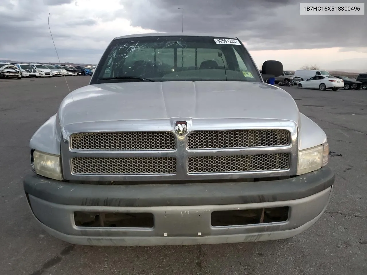 2001 Dodge Ram 1500 VIN: 1B7HC16X51S300496 Lot: 80561284