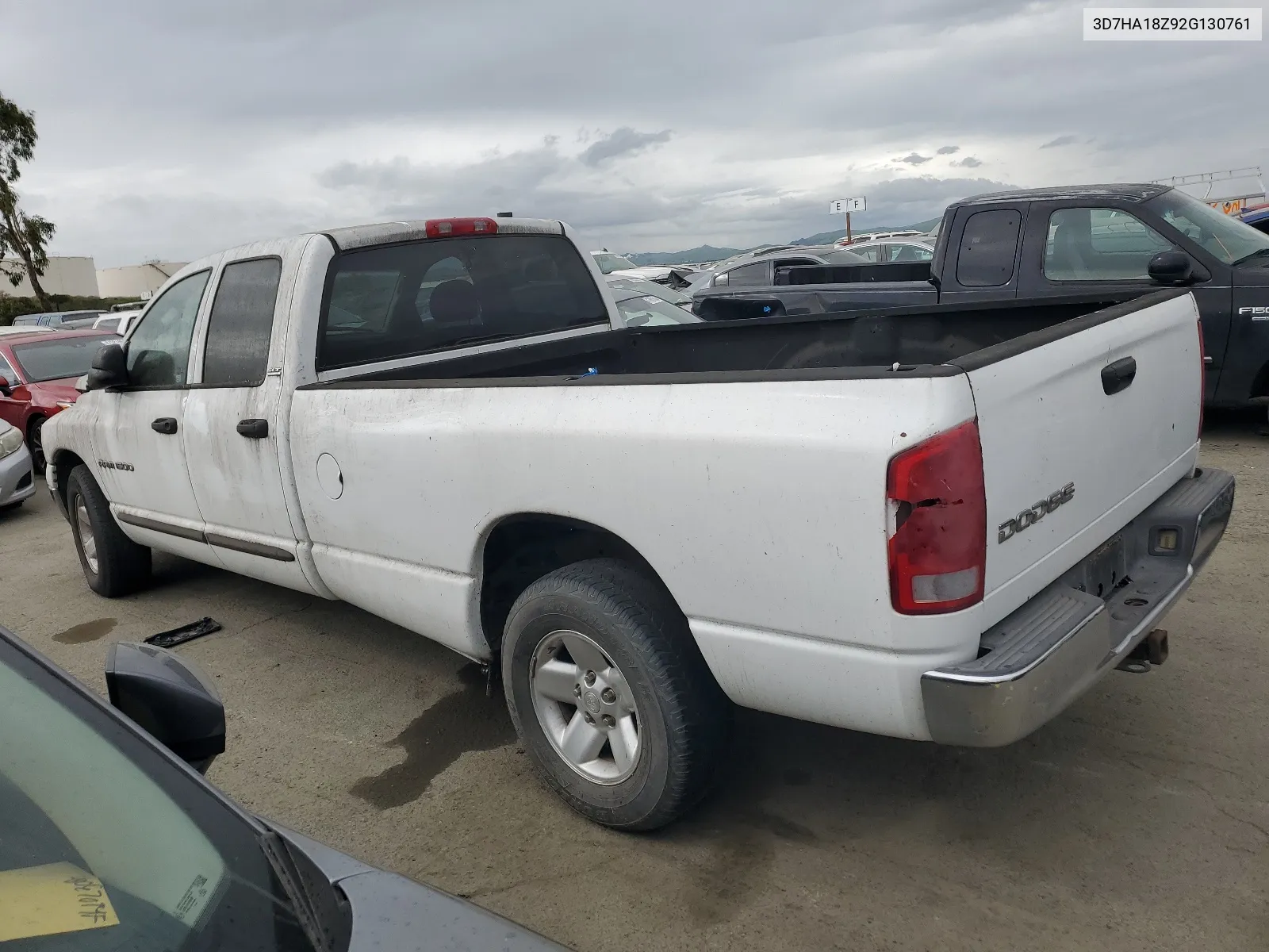 2002 Dodge Ram 1500 VIN: 3D7HA18Z92G130761 Lot: 47764524