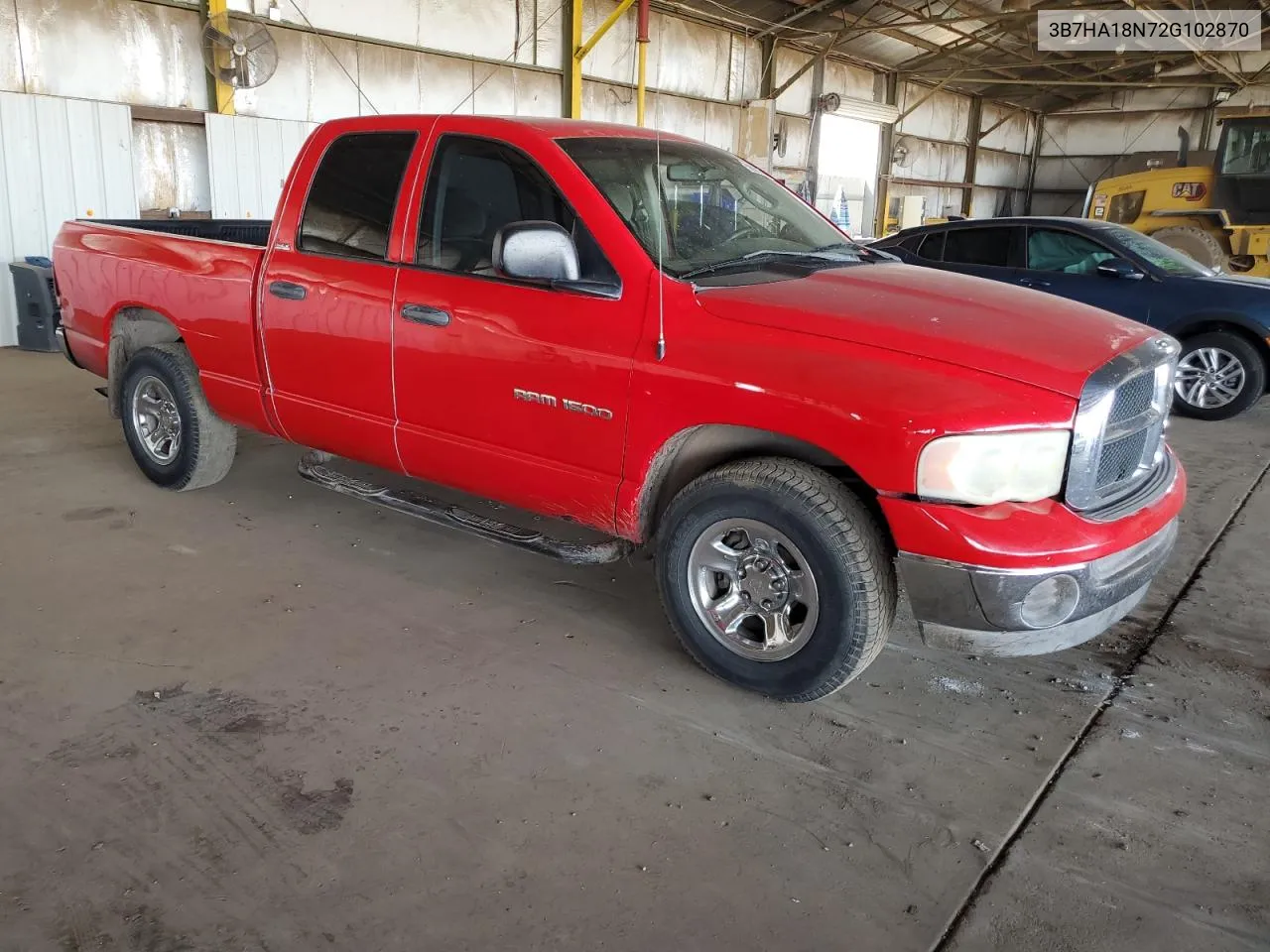 2002 Dodge Ram 1500 VIN: 3B7HA18N72G102870 Lot: 59990294