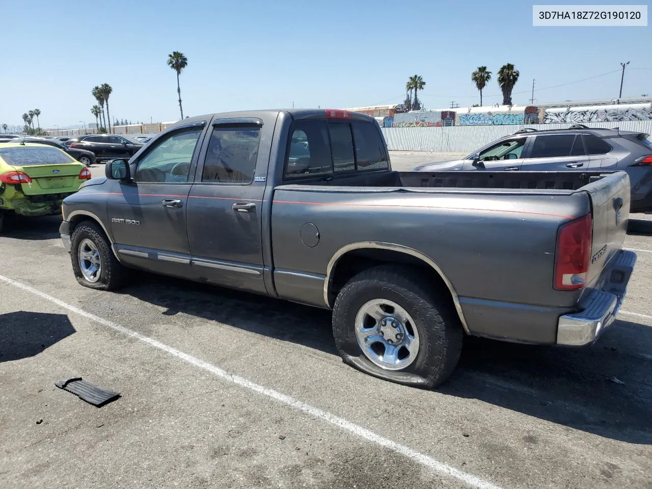 3D7HA18Z72G190120 2002 Dodge Ram 1500