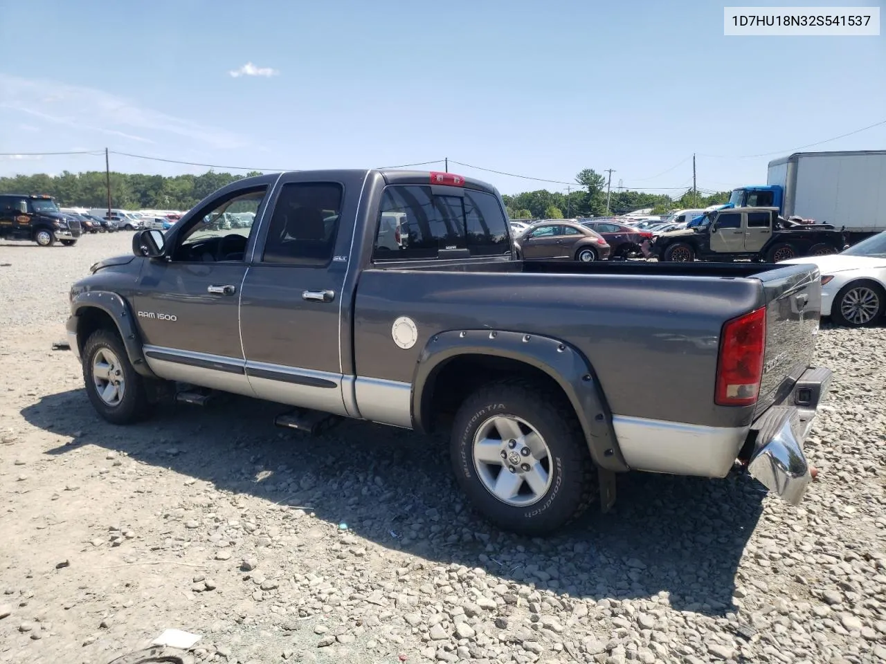 2002 Dodge Ram 1500 VIN: 1D7HU18N32S541537 Lot: 62711024