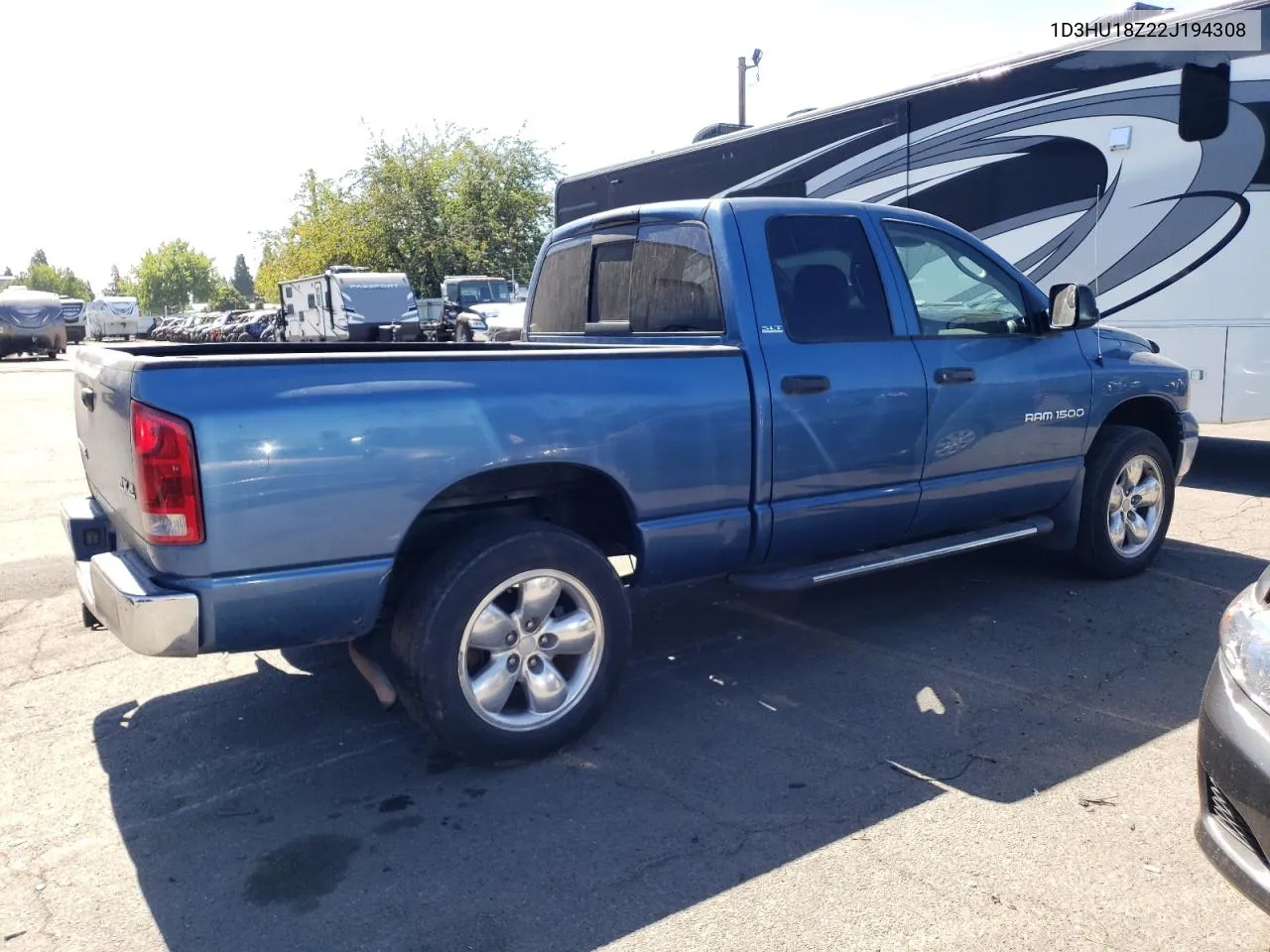 2002 Dodge Ram 1500 VIN: 1D3HU18Z22J194308 Lot: 64099784