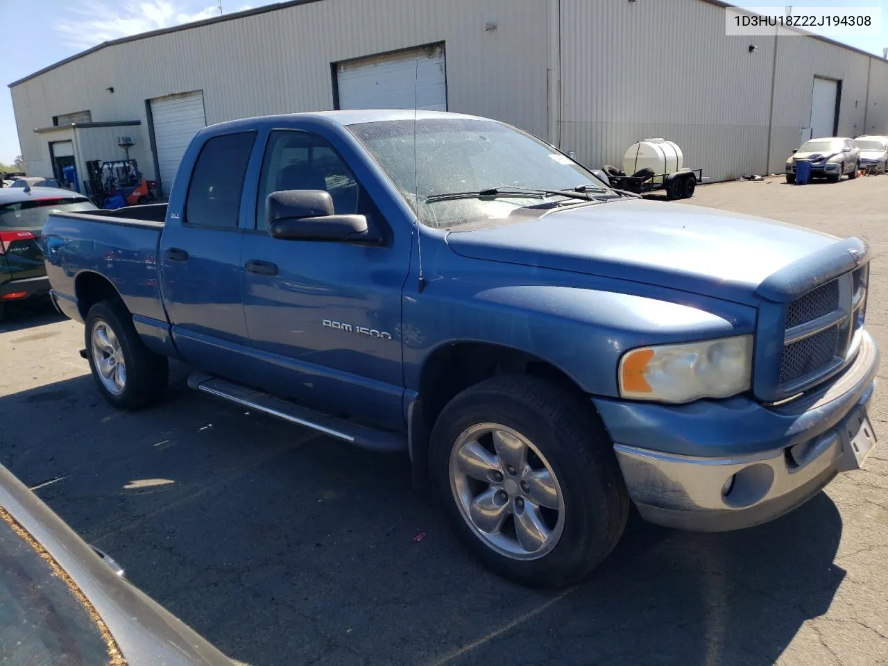 2002 Dodge Ram 1500 VIN: 1D3HU18Z22J194308 Lot: 64099784