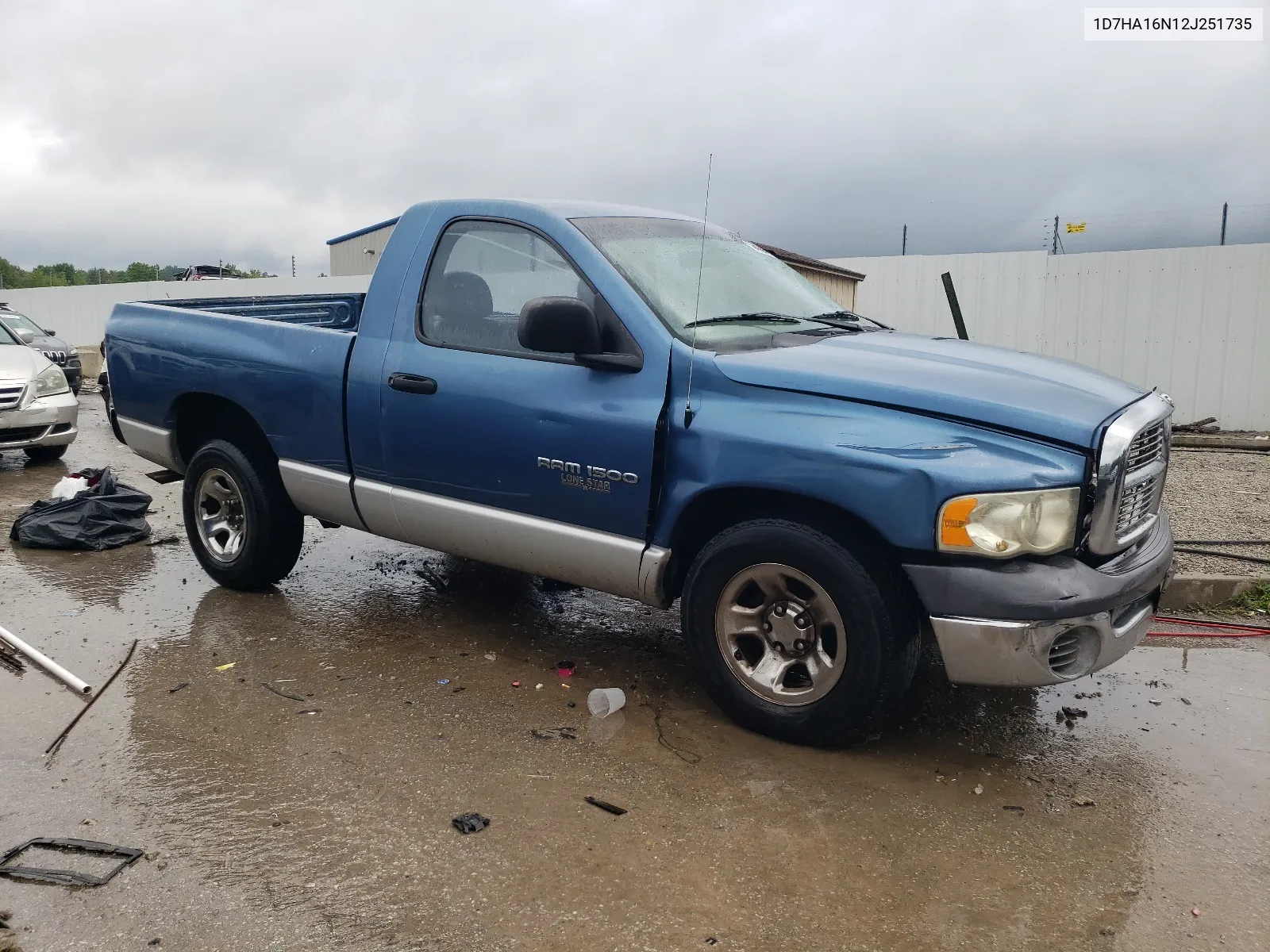 2002 Dodge Ram 1500 VIN: 1D7HA16N12J251735 Lot: 64369704