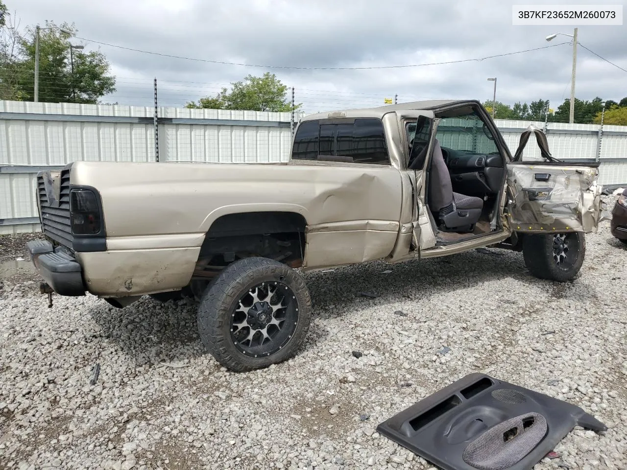 2002 Dodge Ram 2500 VIN: 3B7KF23652M260073 Lot: 65615334