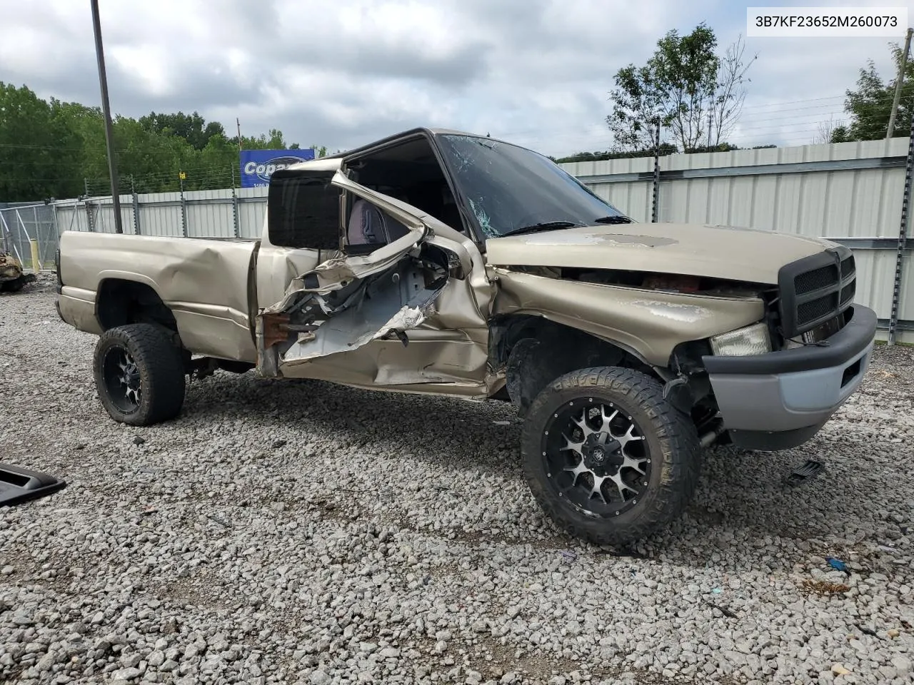 2002 Dodge Ram 2500 VIN: 3B7KF23652M260073 Lot: 65615334