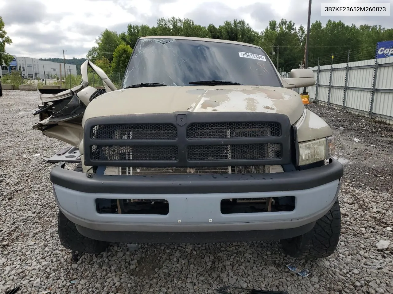 2002 Dodge Ram 2500 VIN: 3B7KF23652M260073 Lot: 65615334