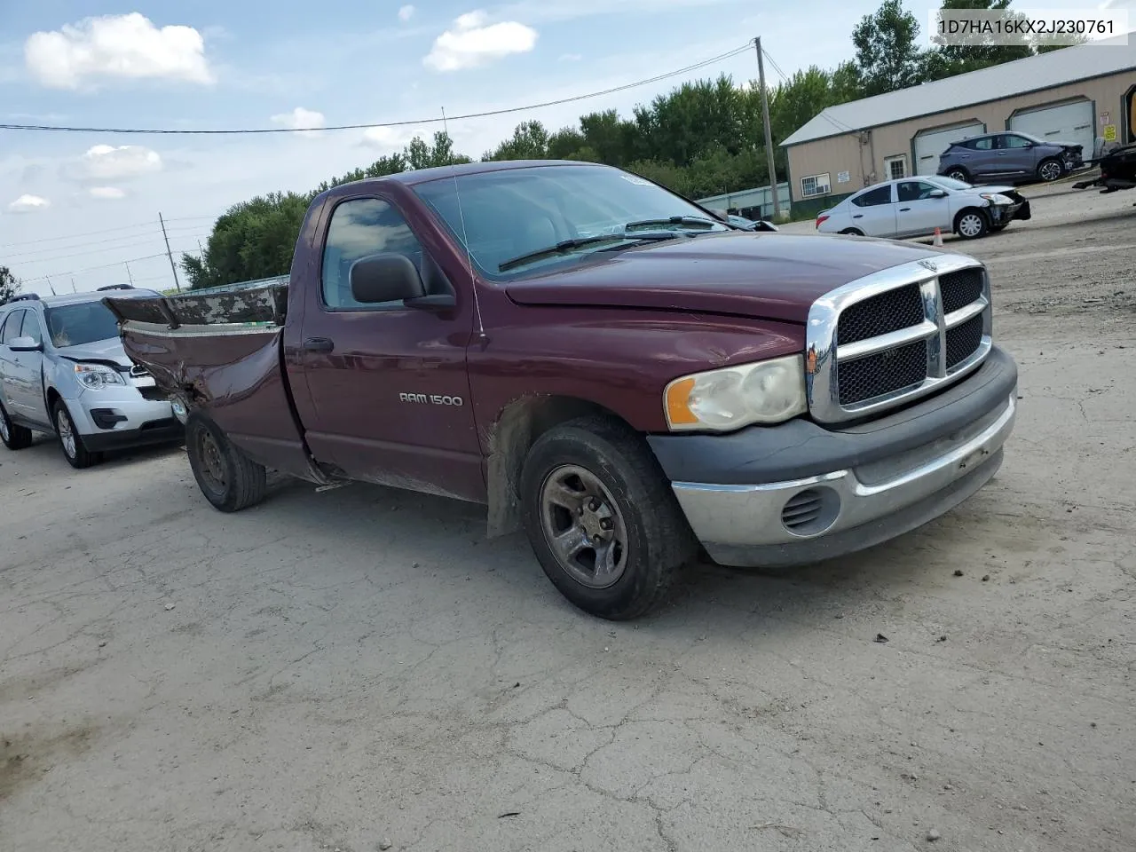 2002 Dodge Ram 1500 VIN: 1D7HA16KX2J230761 Lot: 65957964