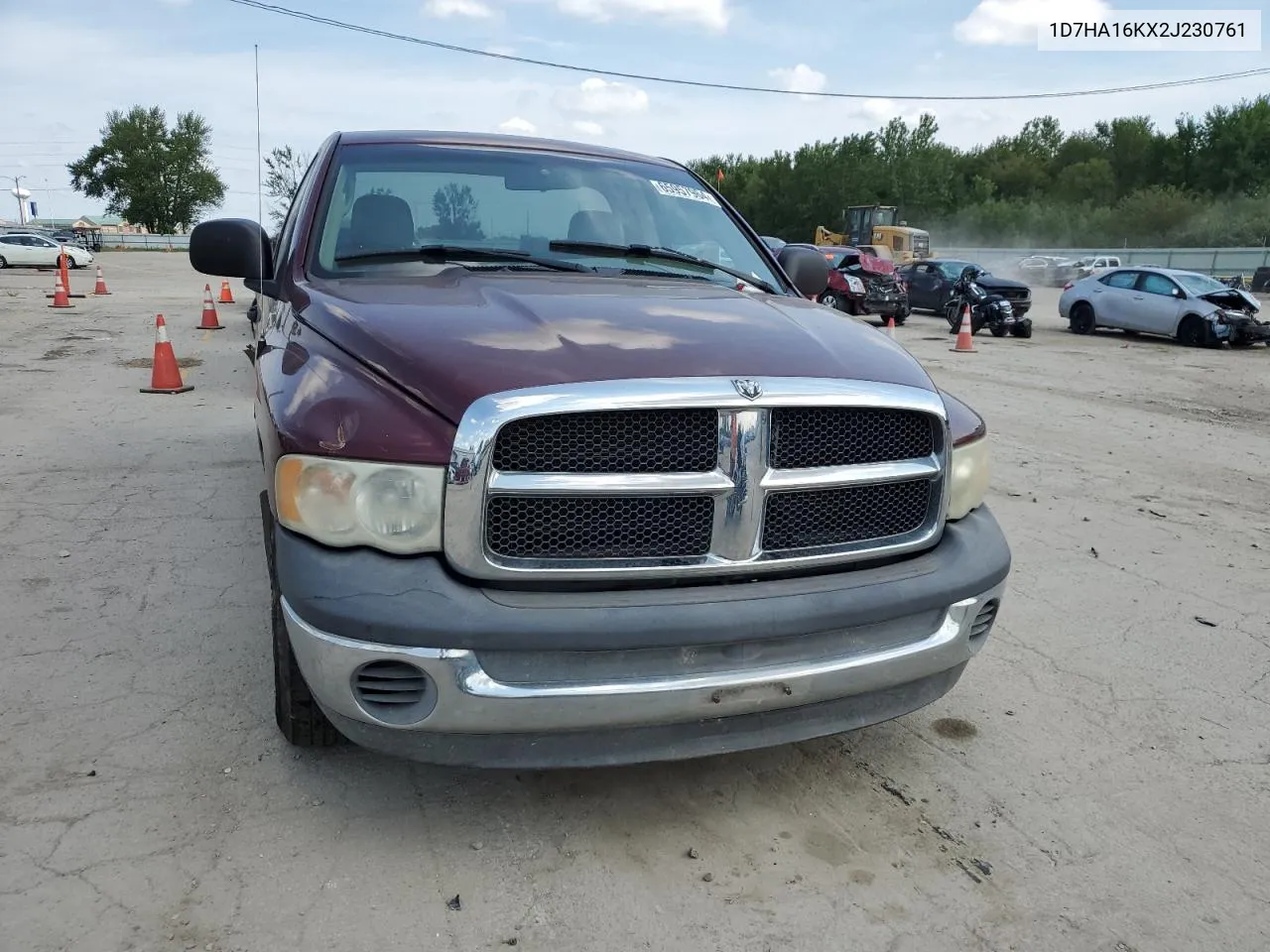 2002 Dodge Ram 1500 VIN: 1D7HA16KX2J230761 Lot: 65957964