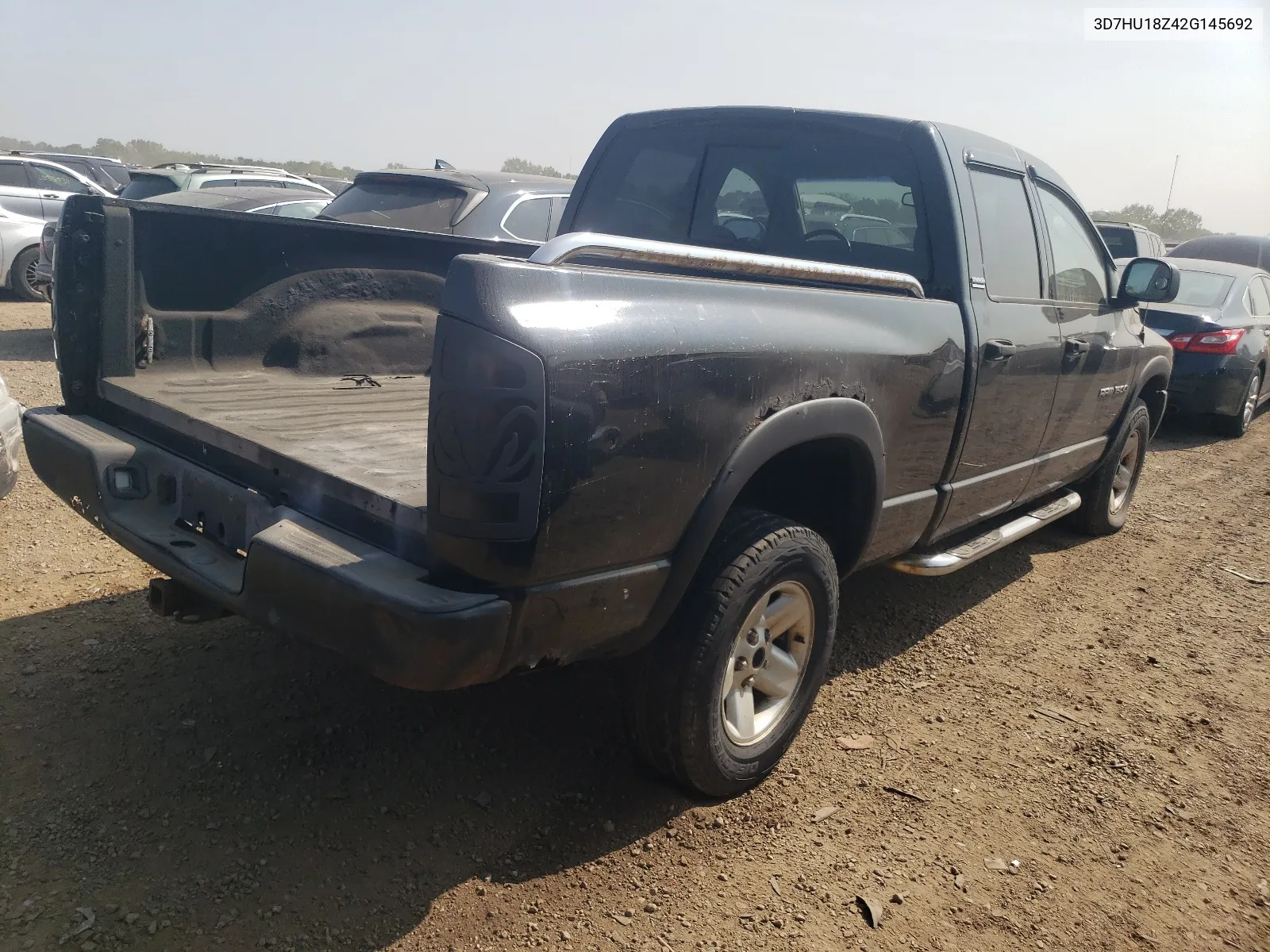 2002 Dodge Ram 1500 VIN: 3D7HU18Z42G145692 Lot: 68485874