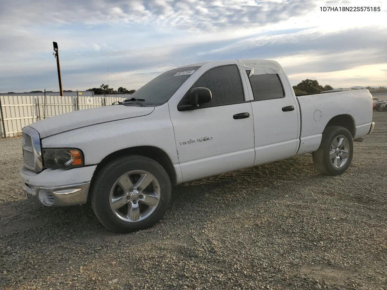 2002 Dodge Ram 1500 VIN: 1D7HA18N22S575185 Lot: 68712184