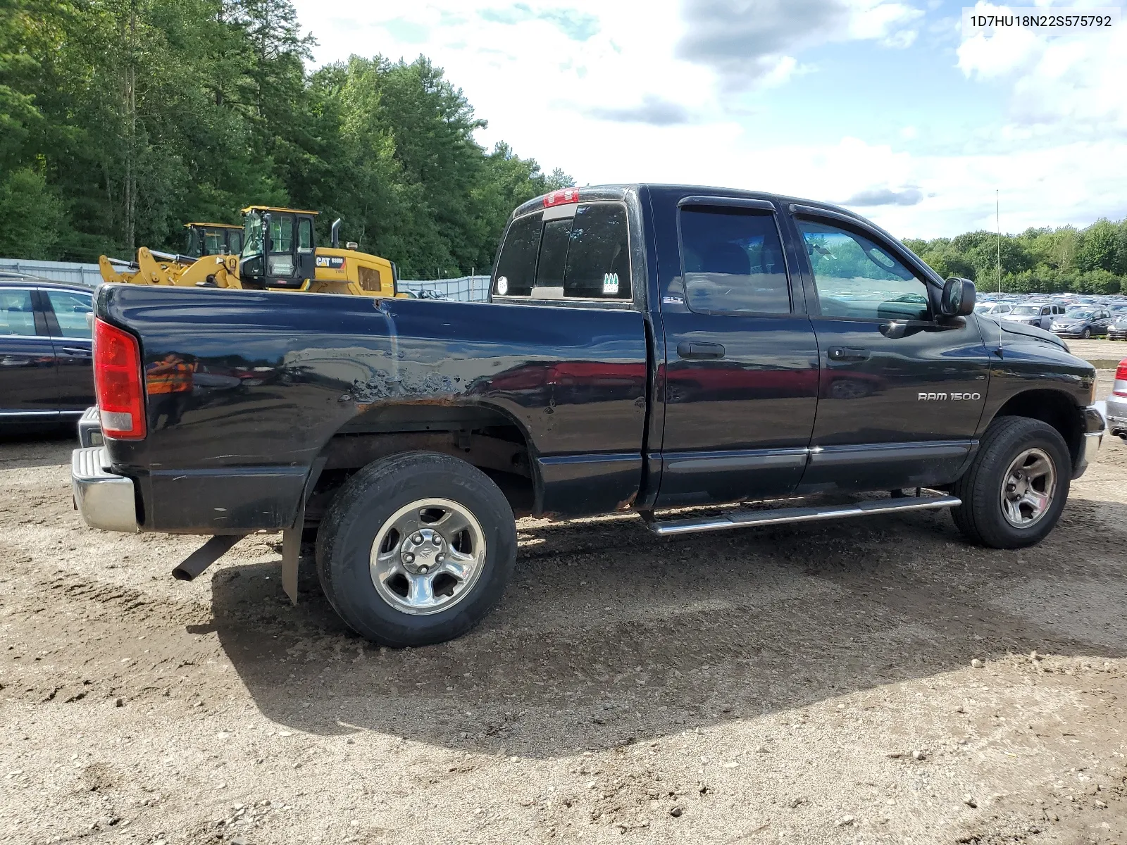 2002 Dodge Ram 1500 VIN: 1D7HU18N22S575792 Lot: 68828024