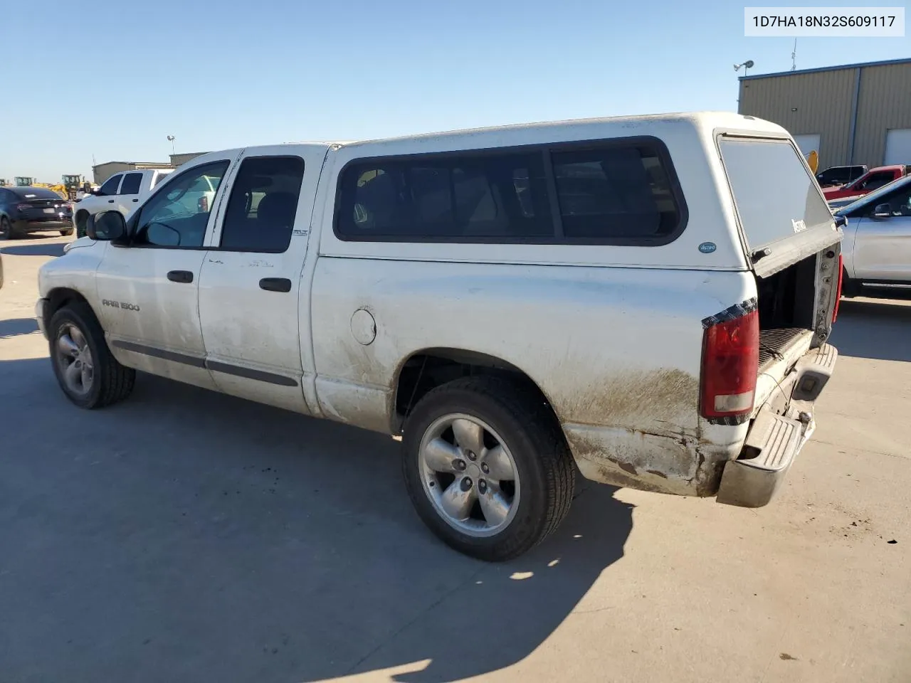 2002 Dodge Ram 1500 VIN: 1D7HA18N32S609117 Lot: 69527594