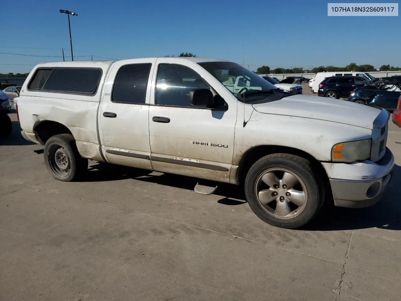 2002 Dodge Ram 1500 VIN: 1D7HA18N32S609117 Lot: 69527594