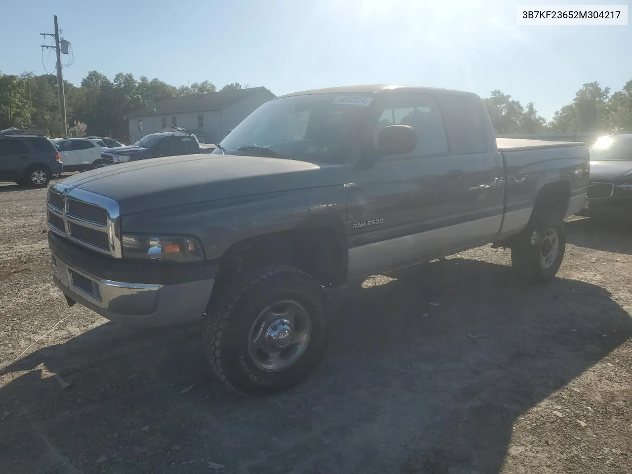 2002 Dodge Ram 2500 VIN: 3B7KF23652M304217 Lot: 69868524