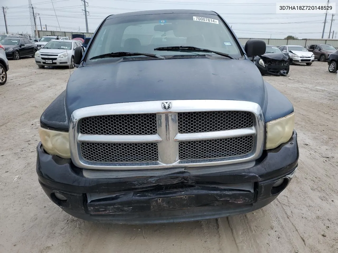 3D7HA18Z72G148529 2002 Dodge Ram 1500