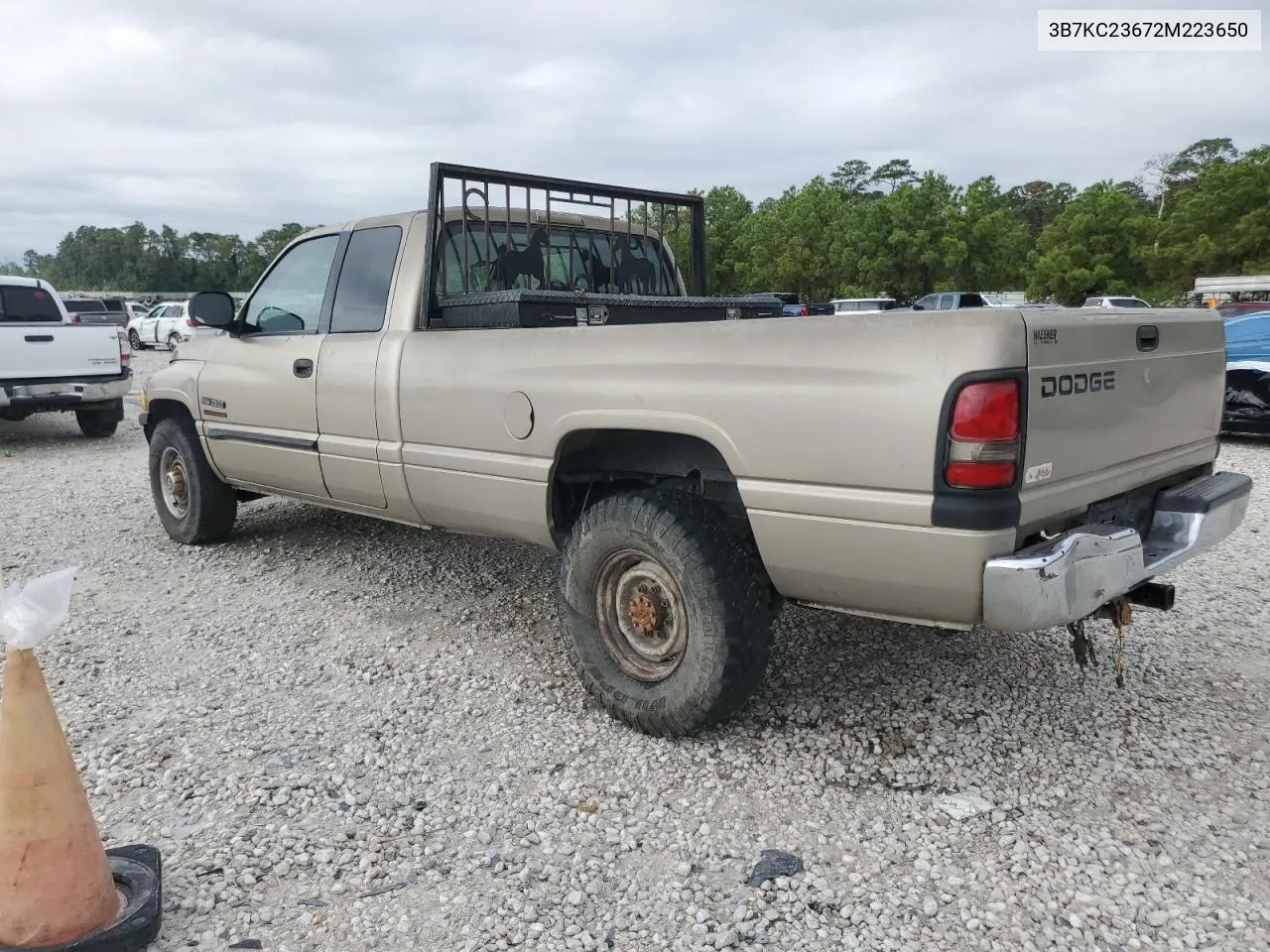 2002 Dodge Ram 2500 VIN: 3B7KC23672M223650 Lot: 70655984