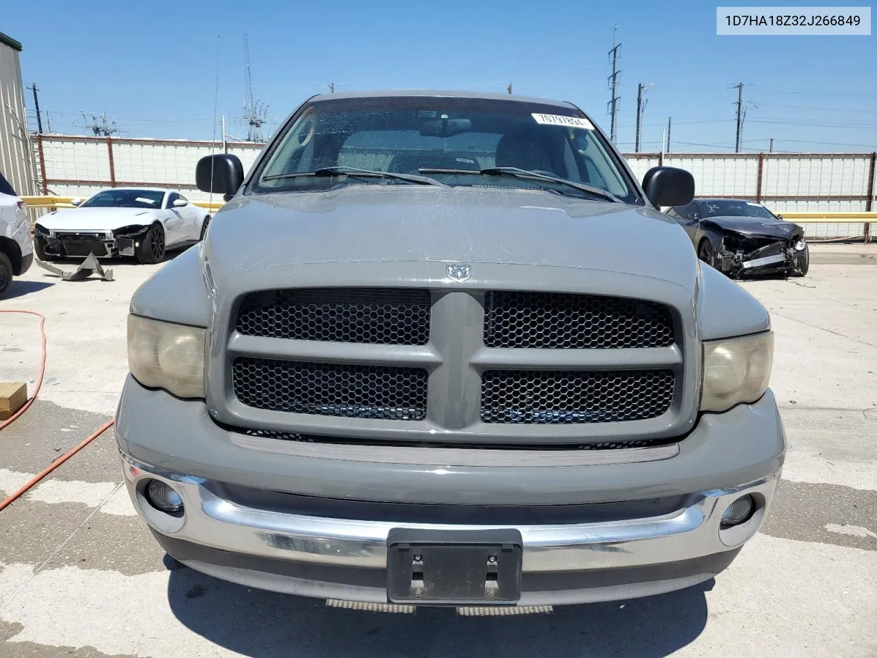 2002 Dodge Ram 1500 VIN: 1D7HA18Z32J266849 Lot: 70797894