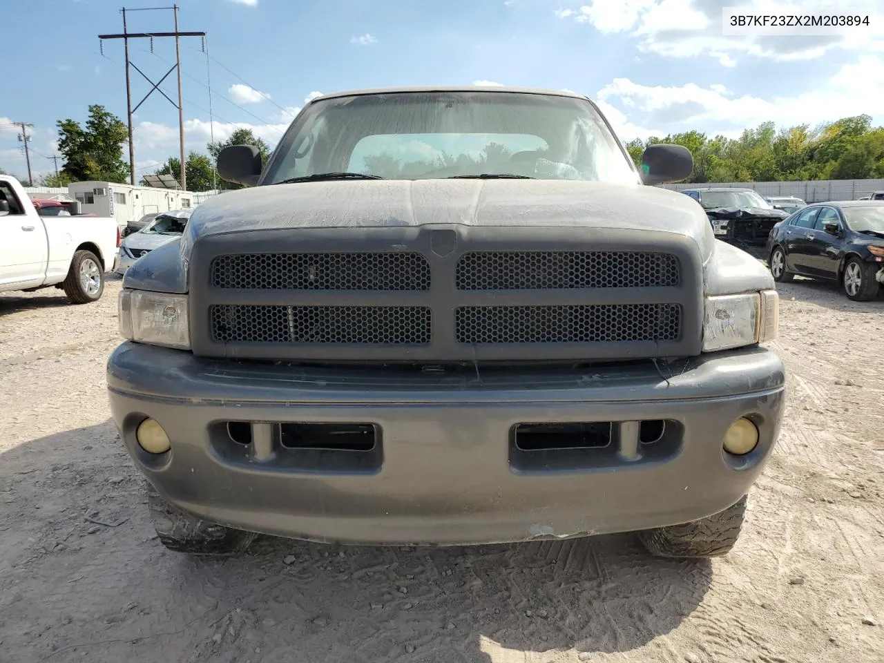 2002 Dodge Ram 2500 VIN: 3B7KF23ZX2M203894 Lot: 71208884