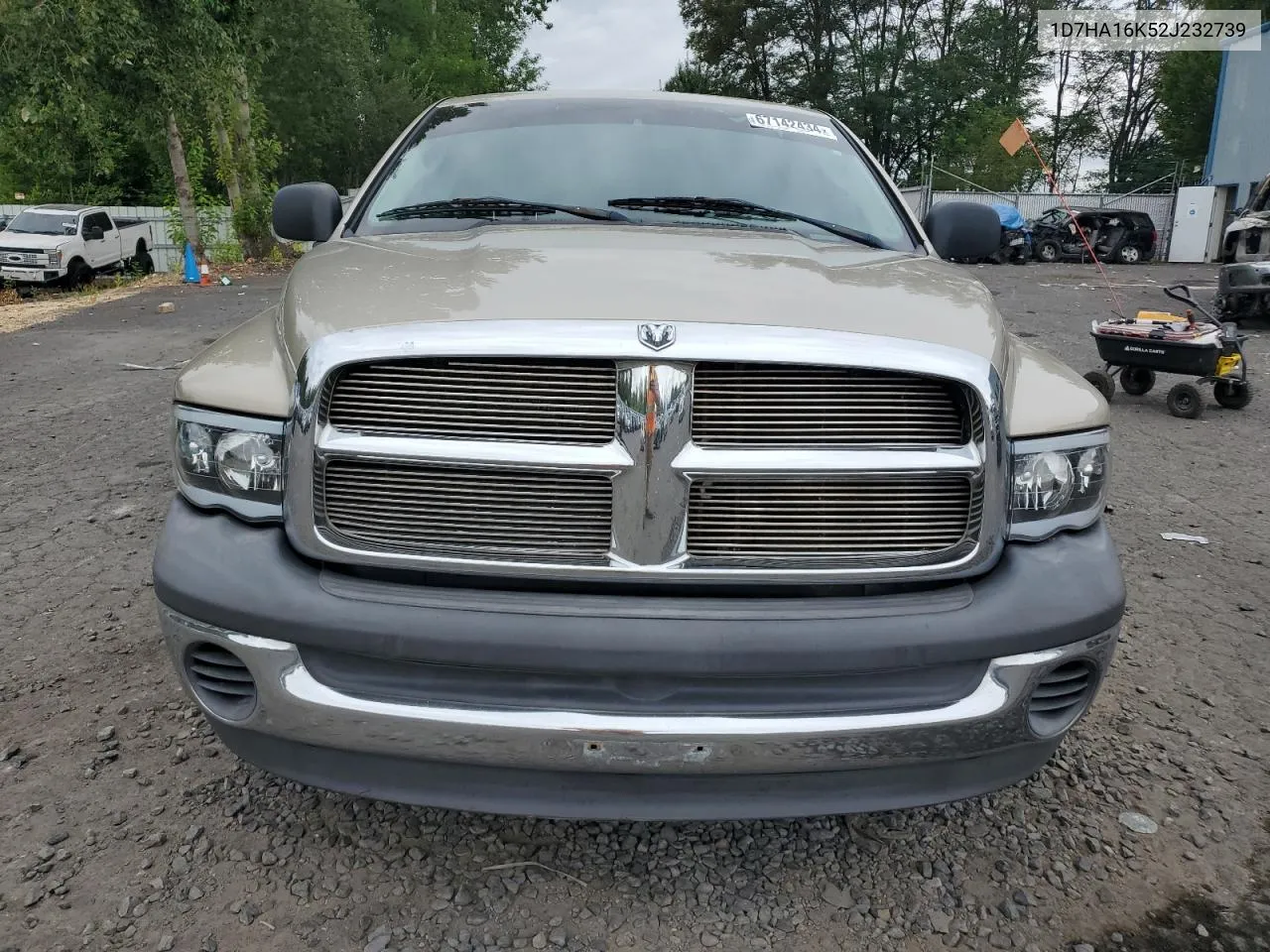 2002 Dodge Ram 1500 VIN: 1D7HA16K52J232739 Lot: 73134014