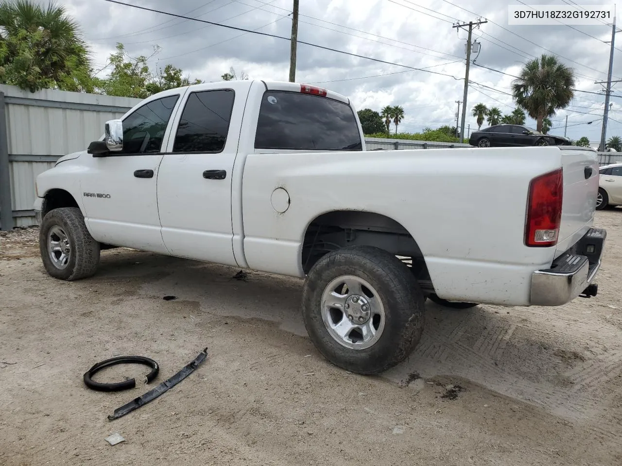 2002 Dodge Ram 1500 VIN: 3D7HU18Z32G192731 Lot: 73135594