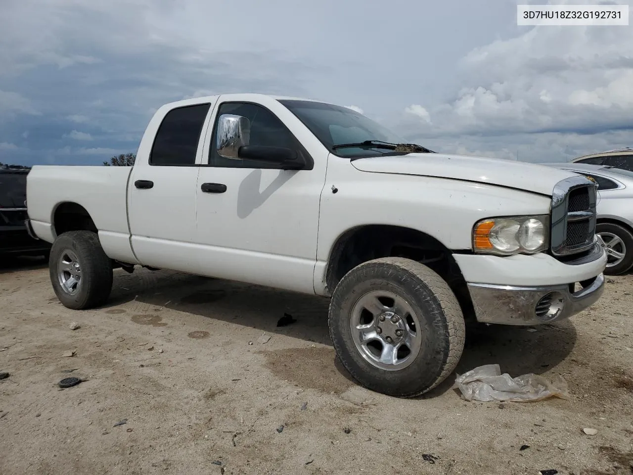 2002 Dodge Ram 1500 VIN: 3D7HU18Z32G192731 Lot: 73135594