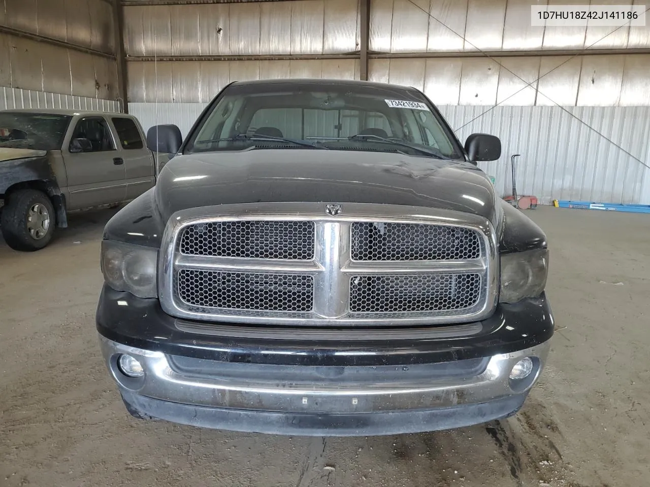 2002 Dodge Ram 1500 VIN: 1D7HU18Z42J141186 Lot: 73421934