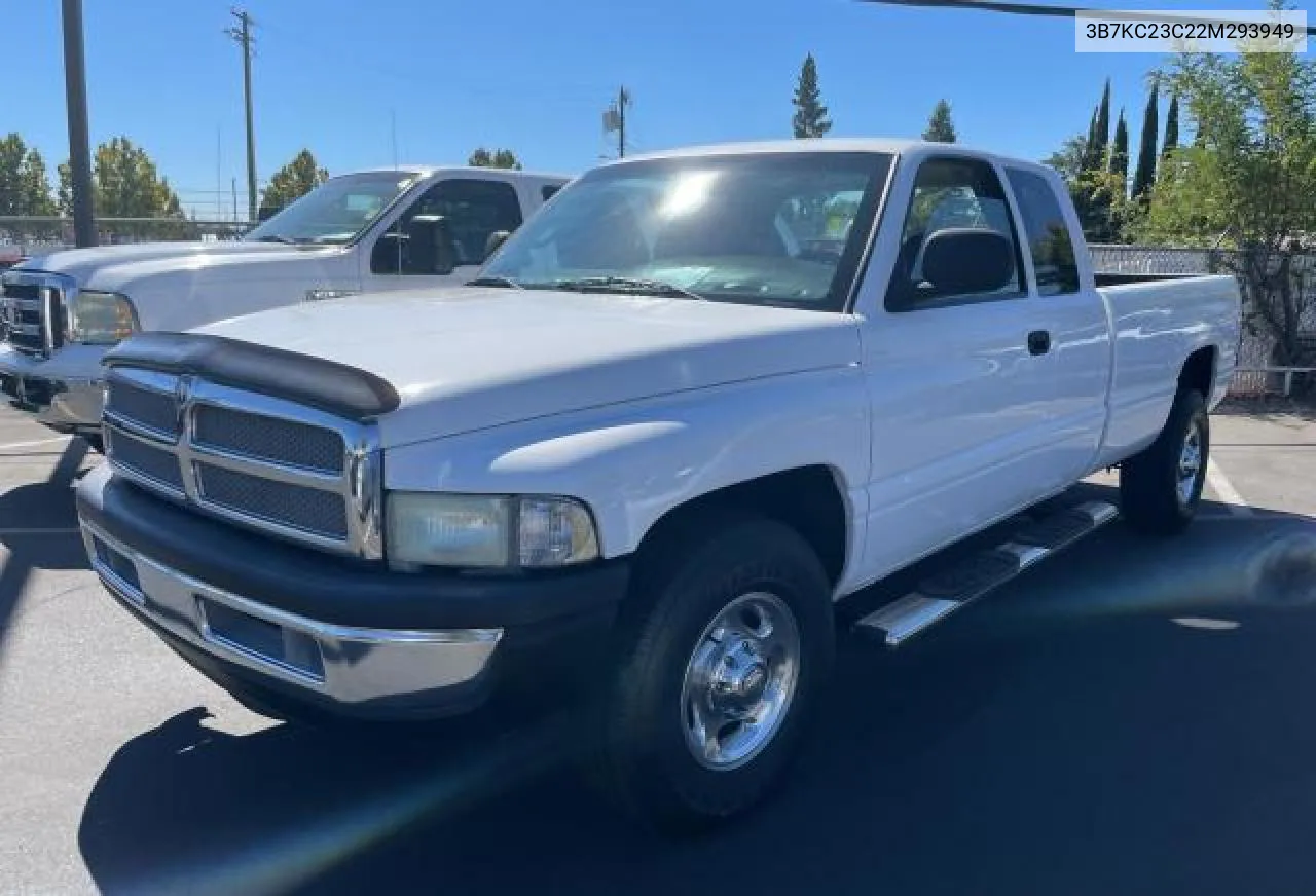 2002 Dodge Ram 2500 VIN: 3B7KC23C22M293949 Lot: 73561764