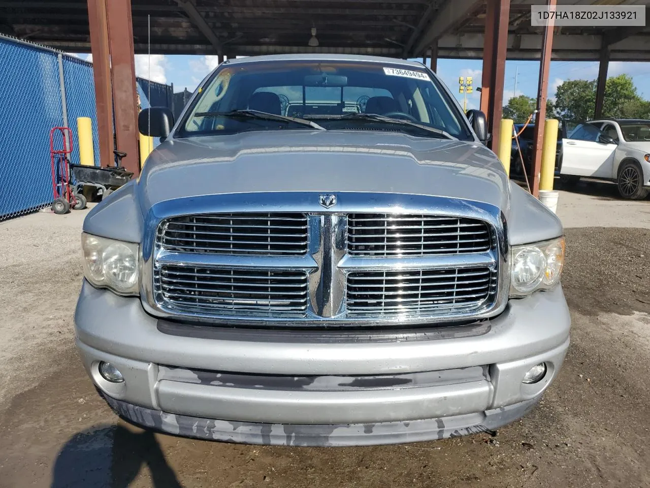 2002 Dodge Ram 1500 VIN: 1D7HA18Z02J133921 Lot: 73649494