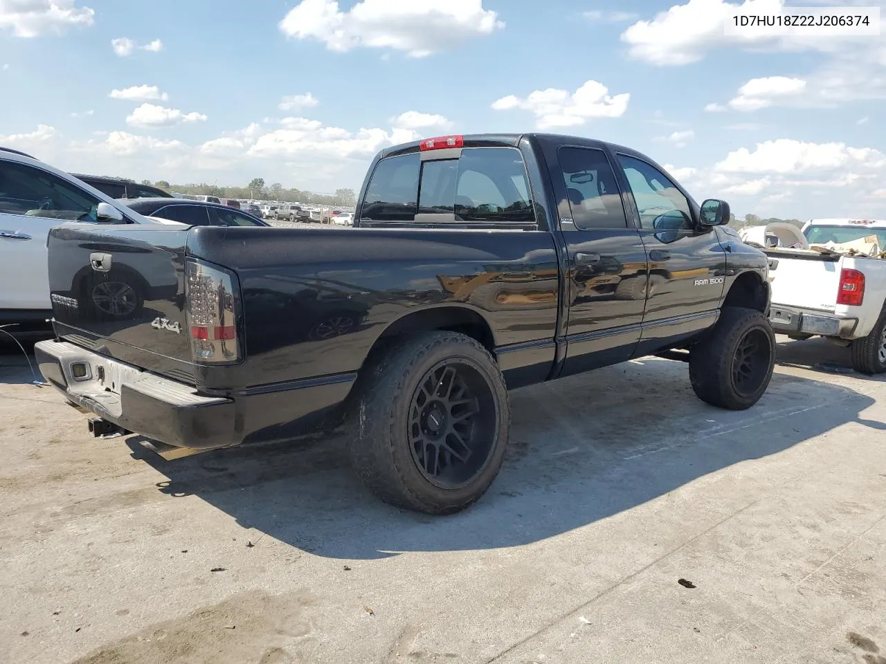 2002 Dodge Ram 1500 VIN: 1D7HU18Z22J206374 Lot: 73908424