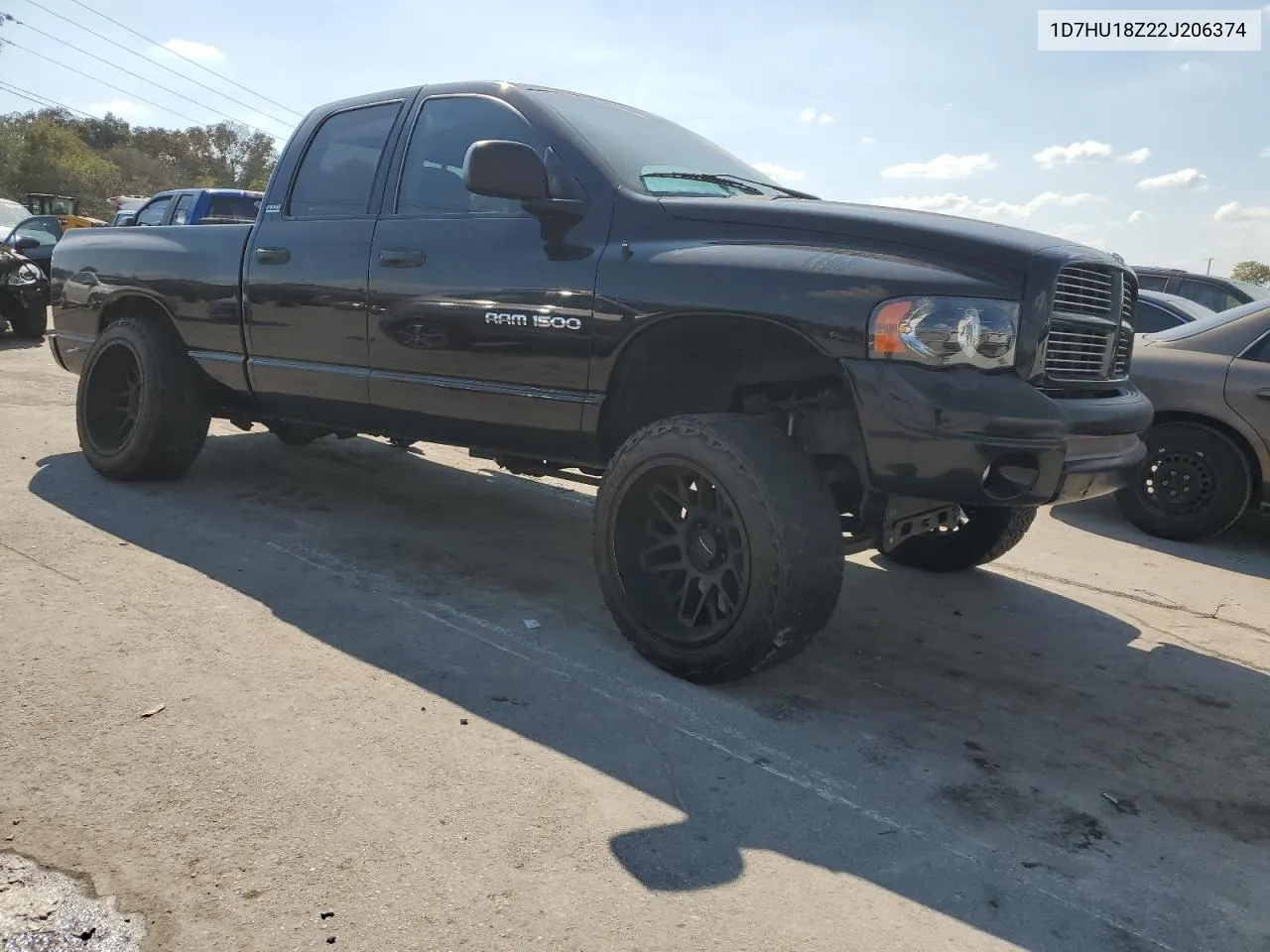 2002 Dodge Ram 1500 VIN: 1D7HU18Z22J206374 Lot: 73908424