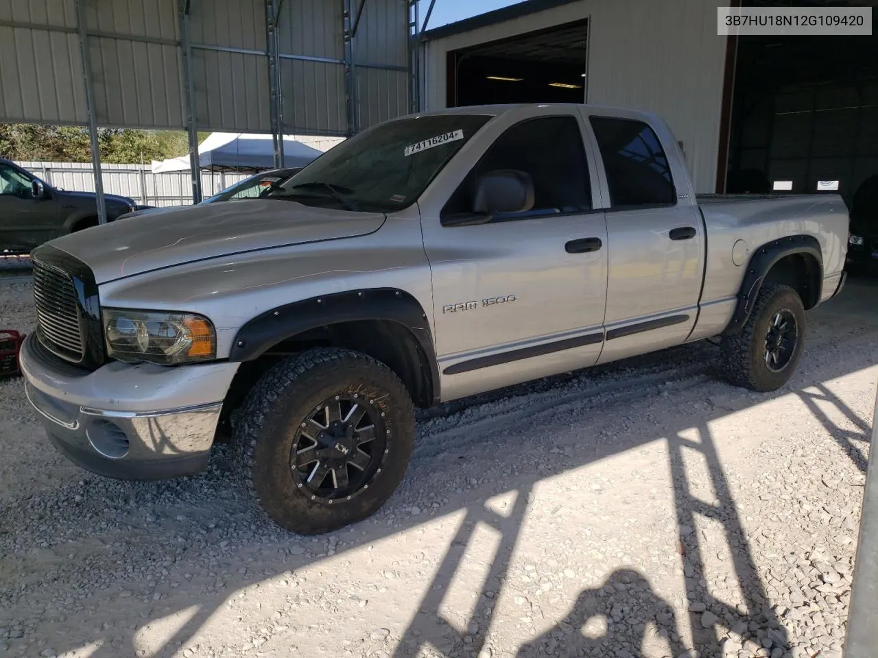 2002 Dodge Ram 1500 VIN: 3B7HU18N12G109420 Lot: 74116204