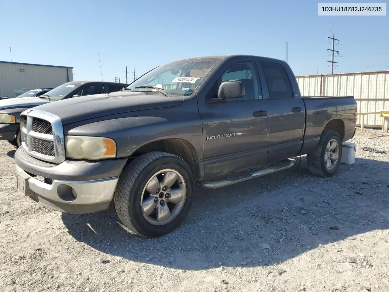 2002 Dodge Ram 1500 VIN: 1D3HU18Z82J246735 Lot: 74204624