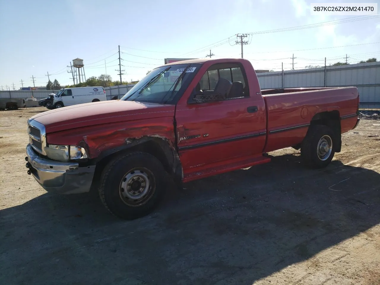 2002 Dodge Ram 2500 VIN: 3B7KC26ZX2M241470 Lot: 74328784