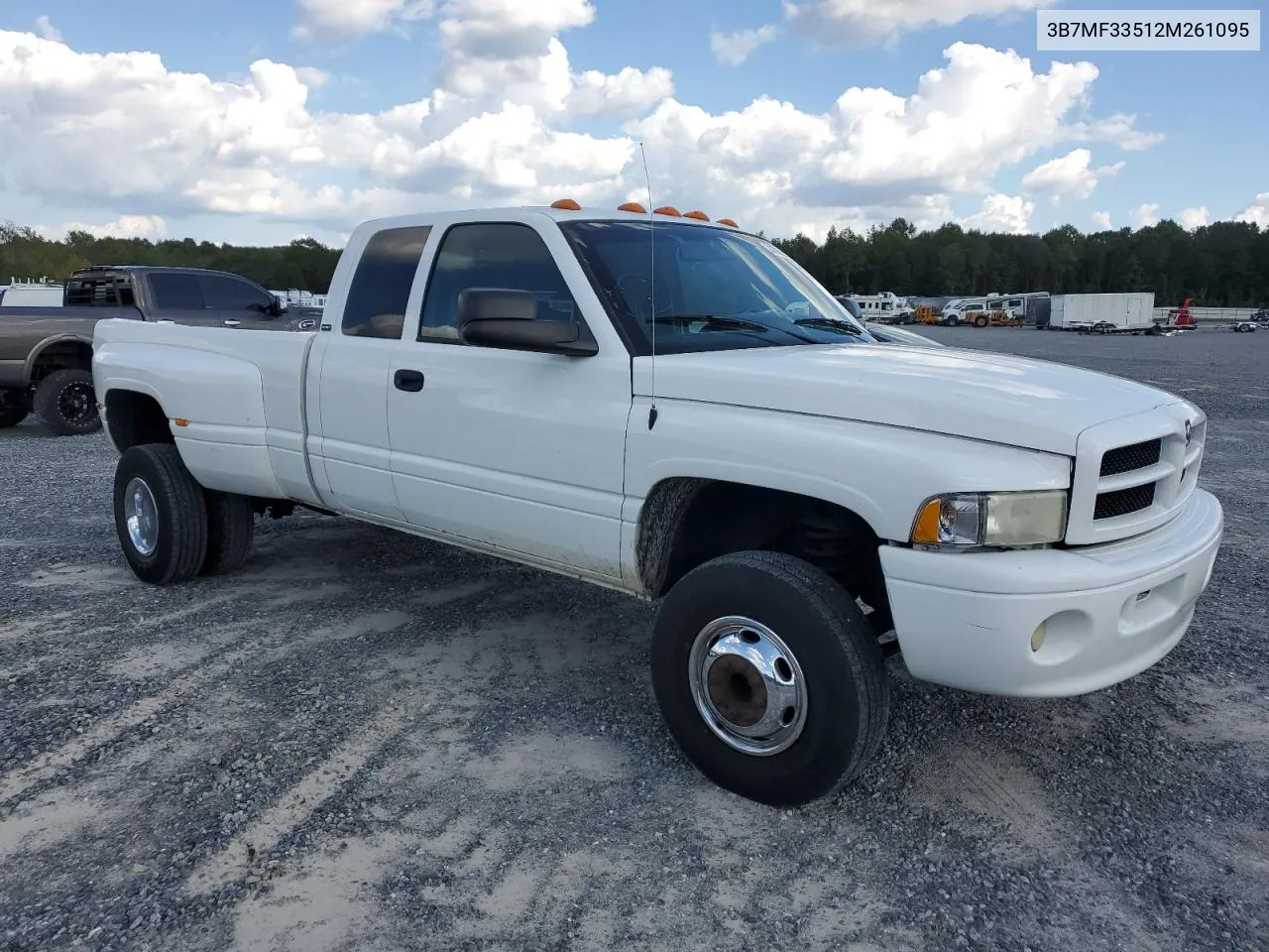 2002 Dodge Ram 3500 VIN: 3B7MF33512M261095 Lot: 74703624