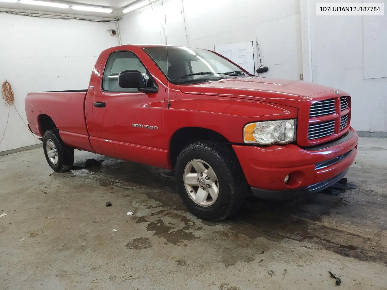 2002 Dodge Ram 1500 VIN: 1D7HU16N12J187784 Lot: 75298234