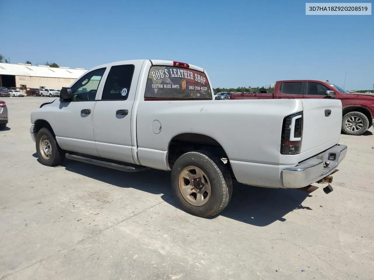 2002 Dodge Ram 1500 VIN: 3D7HA18Z92G208519 Lot: 75553454