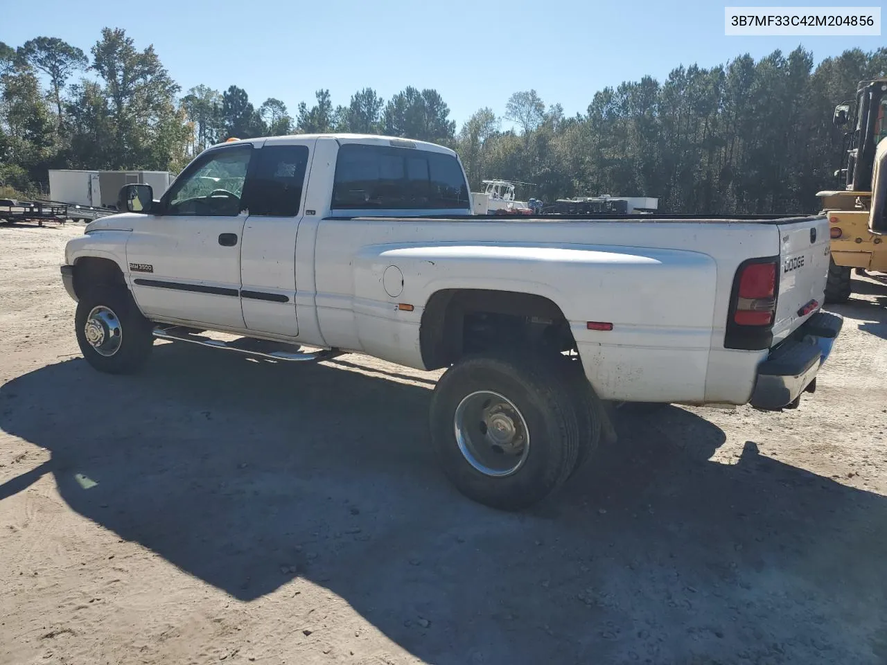 2002 Dodge Ram 3500 VIN: 3B7MF33C42M204856 Lot: 75734824