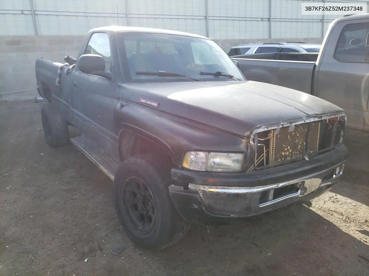 2002 Dodge Ram 2500 VIN: 3B7KF26Z52M237348 Lot: 76487874