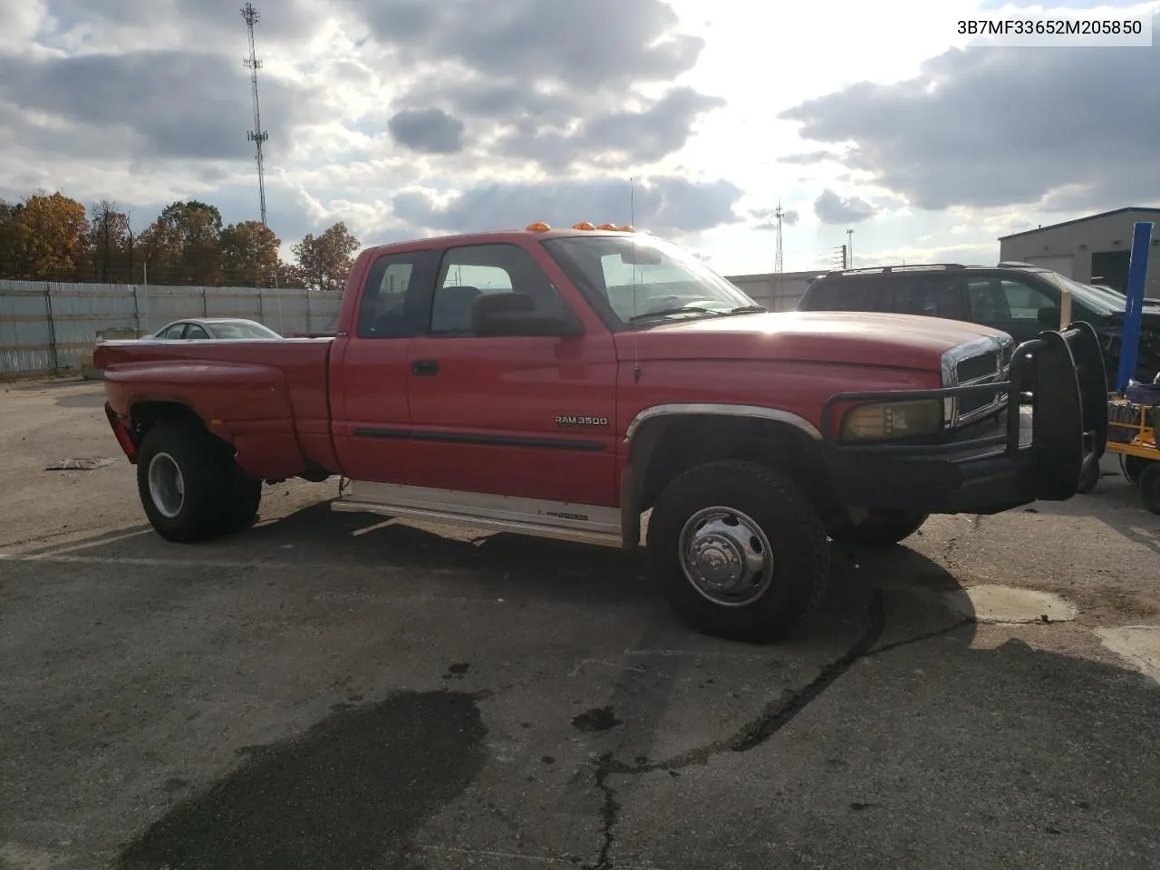 2002 Dodge Ram 3500 VIN: 3B7MF33652M205850 Lot: 76749504