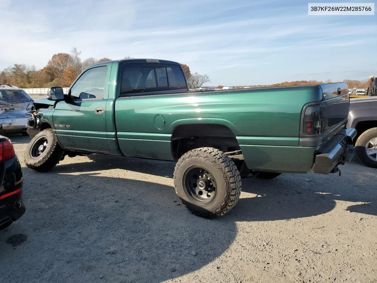 2002 Dodge Ram 2500 VIN: 3B7KF26W22M285766 Lot: 77415574