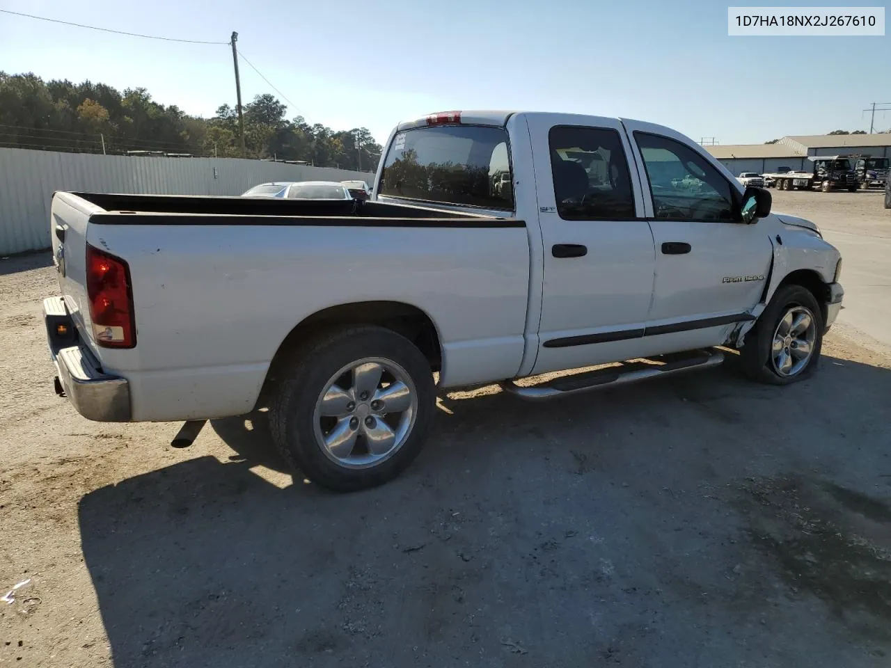 2002 Dodge Ram 1500 VIN: 1D7HA18NX2J267610 Lot: 77663374