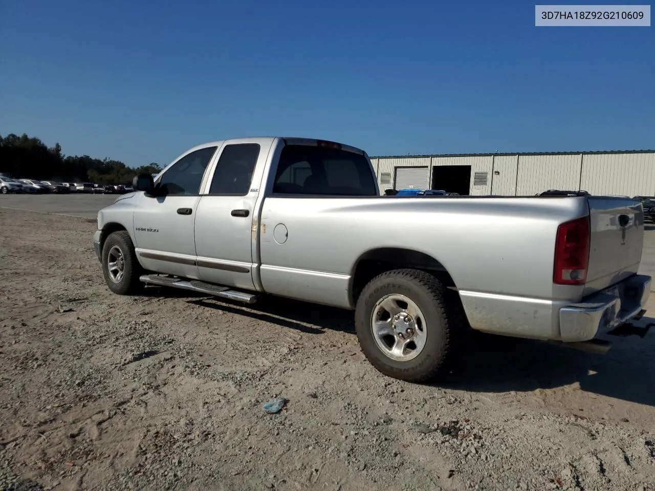 2002 Dodge Ram 1500 VIN: 3D7HA18Z92G210609 Lot: 77776854