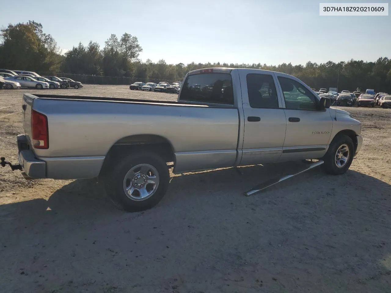 2002 Dodge Ram 1500 VIN: 3D7HA18Z92G210609 Lot: 77776854