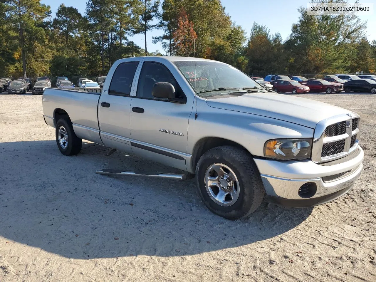 2002 Dodge Ram 1500 VIN: 3D7HA18Z92G210609 Lot: 77776854