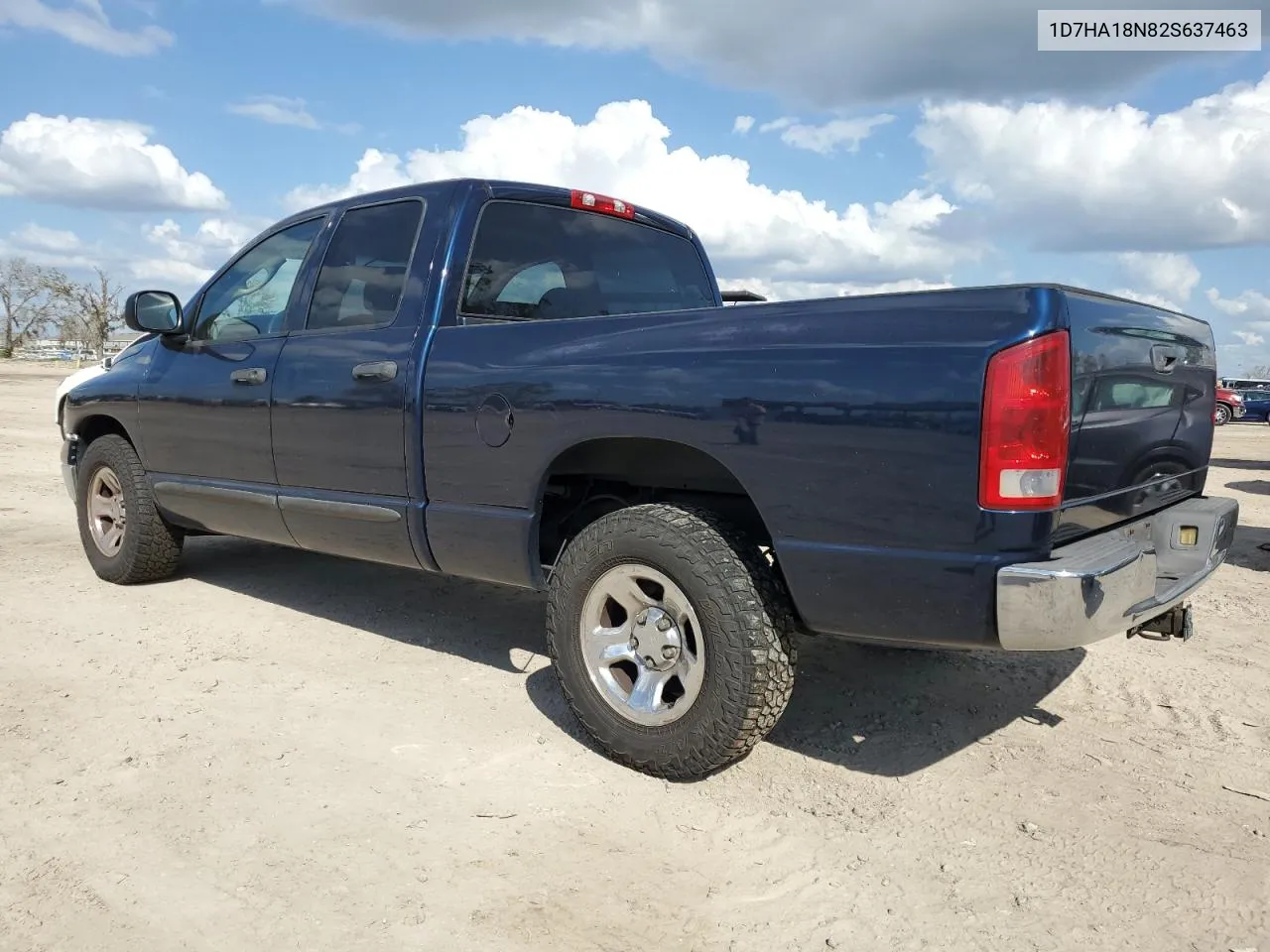 2002 Dodge Ram 1500 VIN: 1D7HA18N82S637463 Lot: 78184884