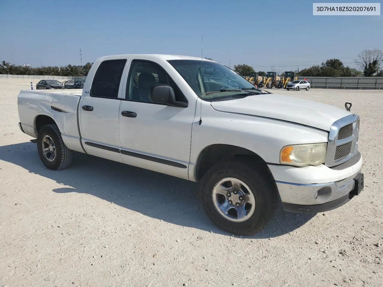 2002 Dodge Ram 1500 VIN: 3D7HA18Z52G207691 Lot: 78472804